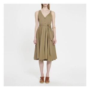 Xirena Bell Cotton Poplin Dress